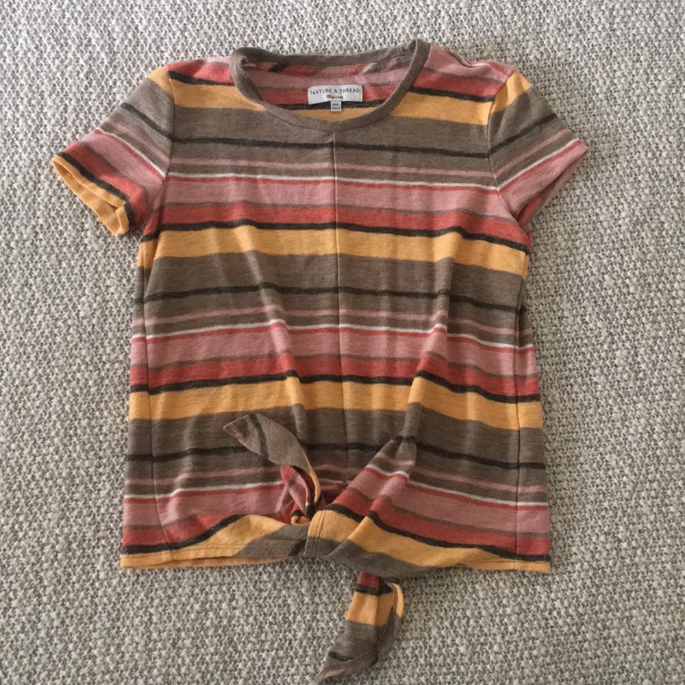 Madewell Tie-Front Top